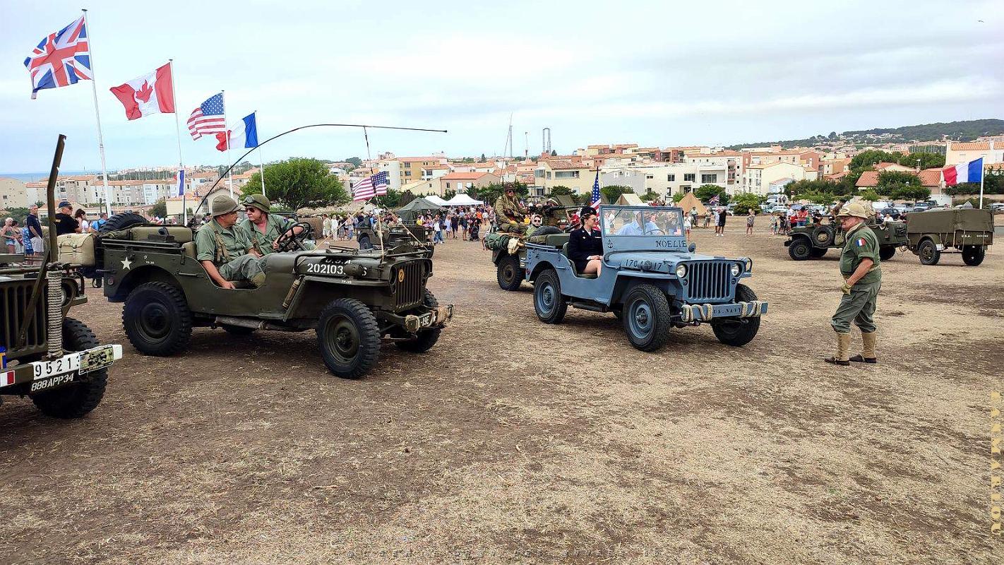 2 Cap Agde - 15 Aout 2023 -  Commemoration Debarquement de Provence  (30).jpg